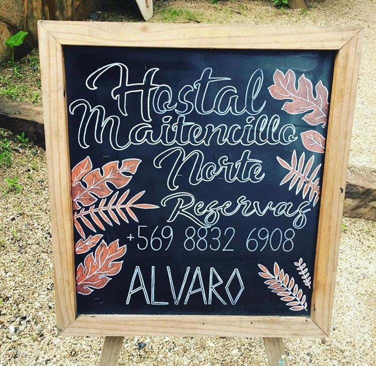 Hostal Maitencillo Norte Экстерьер фото
